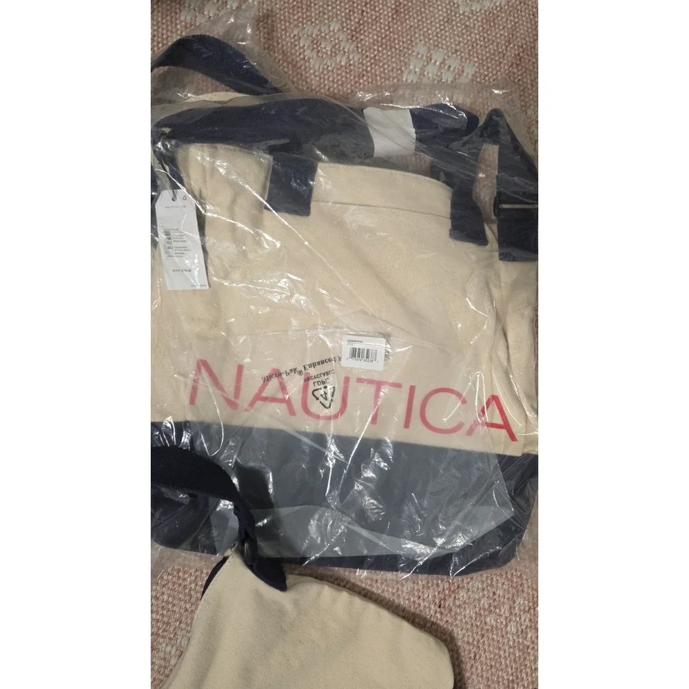 Nautica 3pc Canvas Bag Set